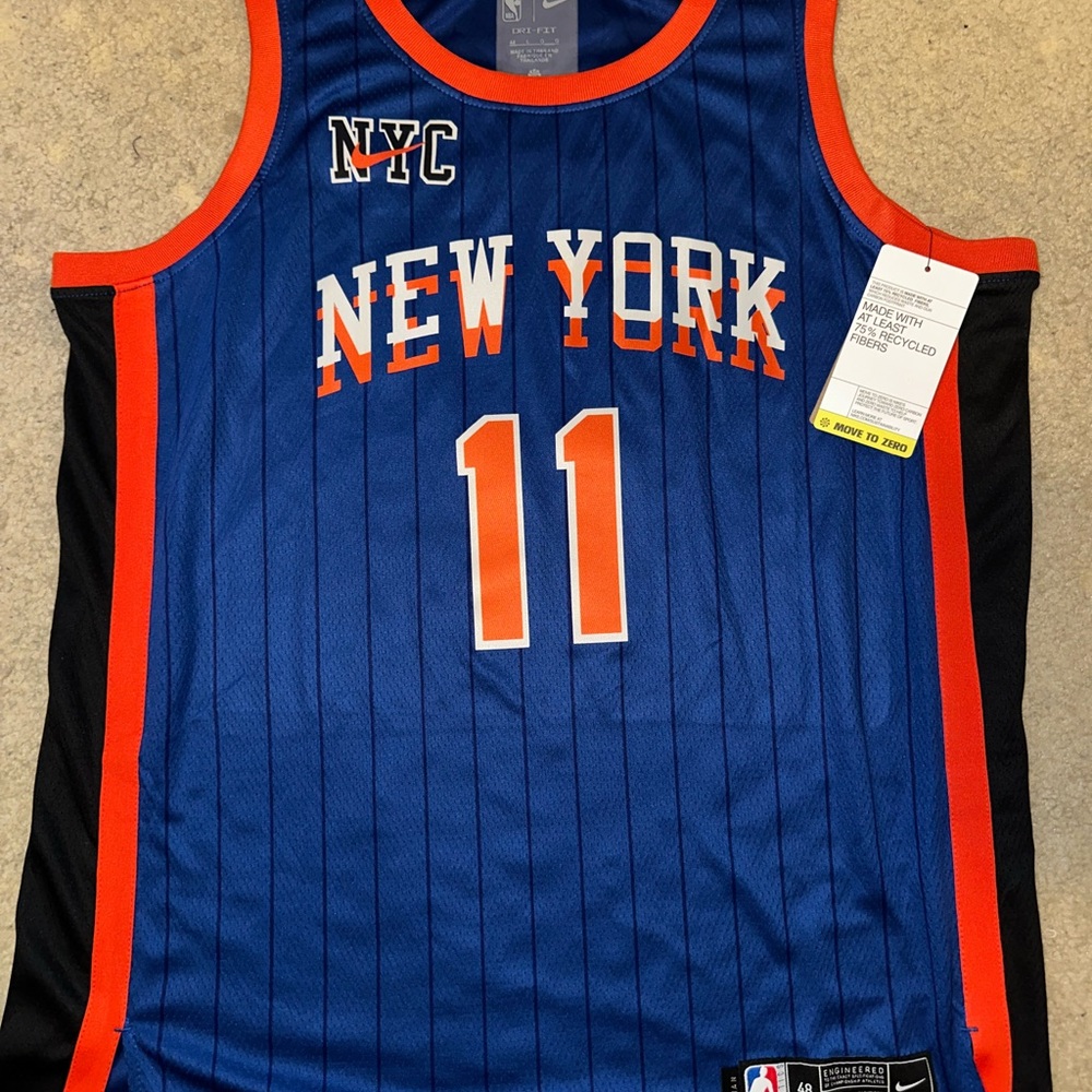 NIKE city edition NY Knicks Brunson jersey